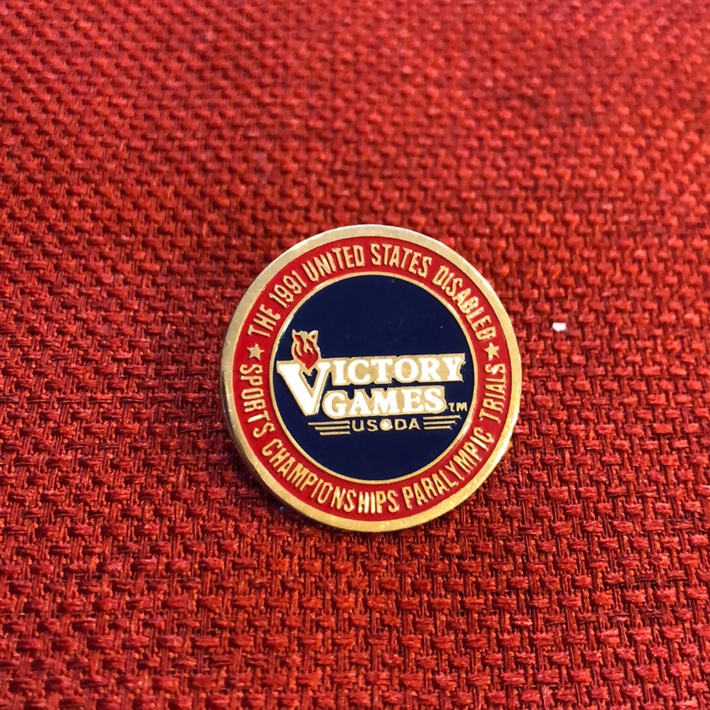 US  Paralympics 1991 Victory Games  Pin